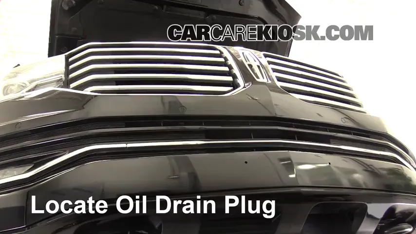 2016 Lincoln Navigator L Select 3.5L V6 Turbo Huile Changer l'huile et le filtre à huile